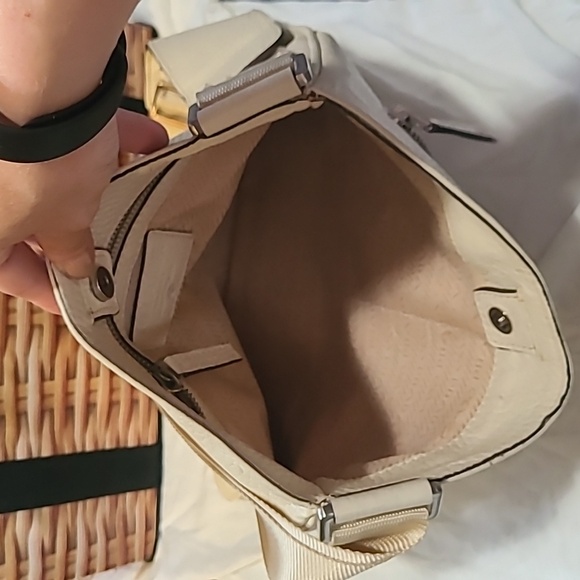 Prada Cream Leather Satchel - Picture 6 of 9